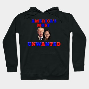 Anti Biden Harris America's Most Unwanted Cartoon Hoodie